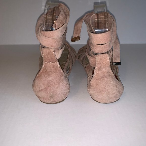 Diane Von Furstenberg Bastia Suede Tie Up … - Picture 6 of 16